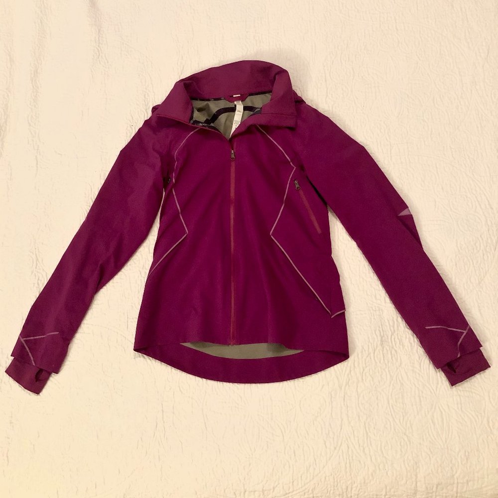 Lululemon Lightweight Zip Up Rain Jacket